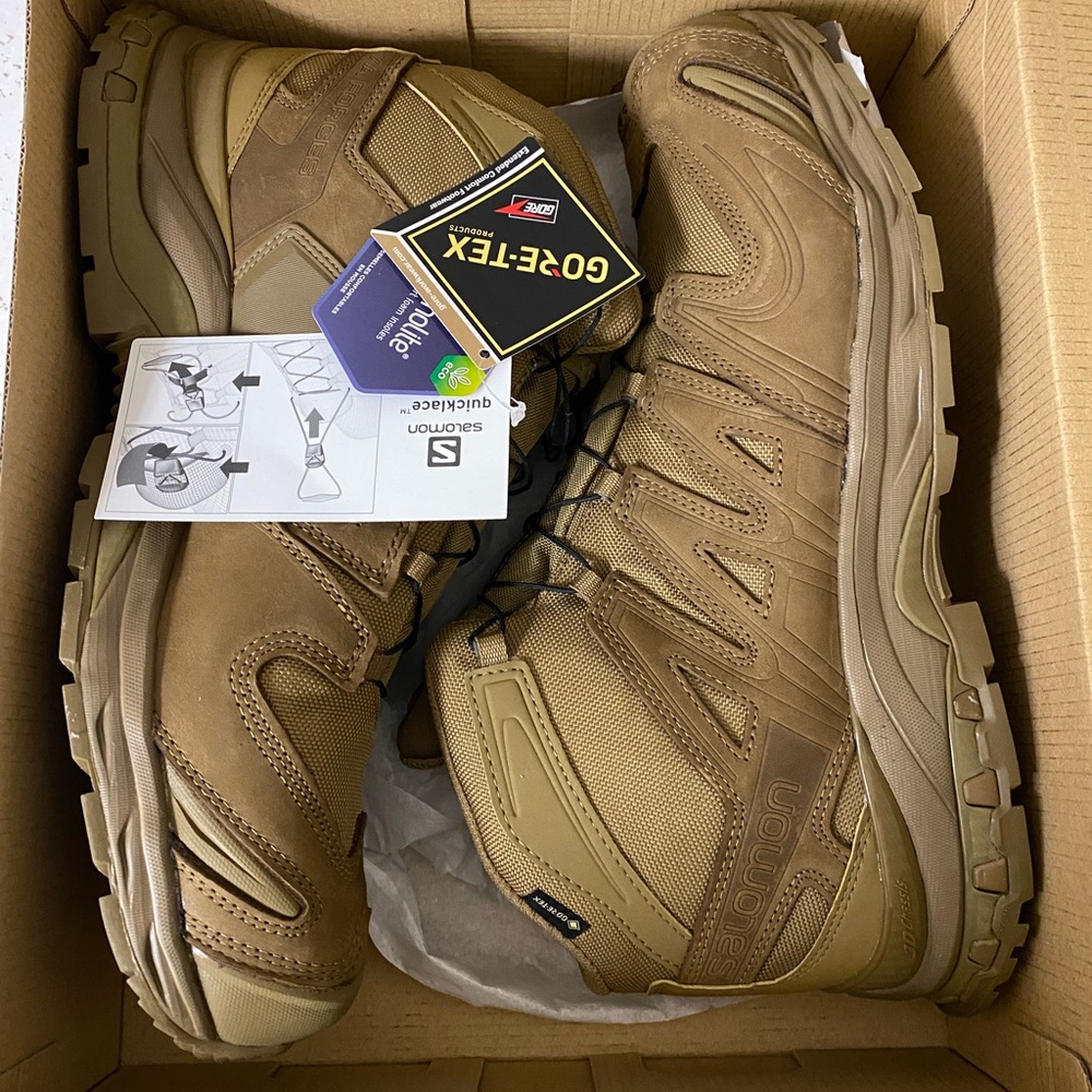 Brand new Salomon XA Forces Mid GorTex. Original Tags and Box